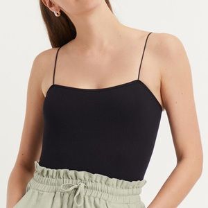 Pacsun straight neck bodysuit